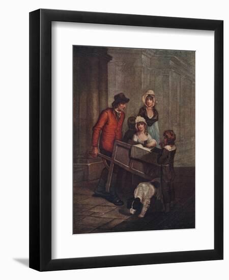 Cries of London Plate 12: Hot Spice Gingerbread, smoaking hot!, 1796, (1911)-Unknown-Framed Giclee Print