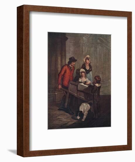 Cries of London Plate 12: Hot Spice Gingerbread, smoaking hot!, 1796, (1911)-Unknown-Framed Giclee Print