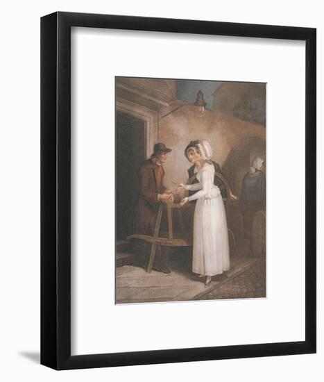 Cries of London, Plate No. 6-Francis Wheatley-Framed Art Print