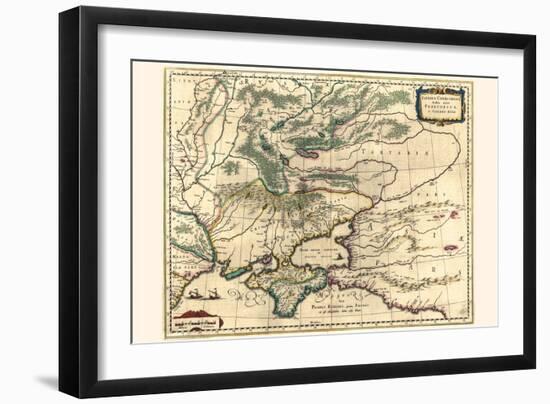 Crimean Peninsula-Willem Janszoon Blaeu-Framed Art Print