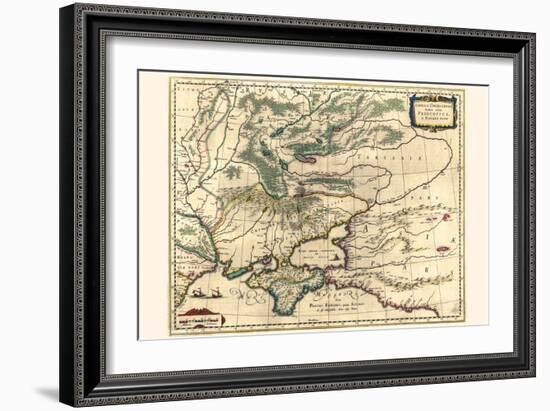 Crimean Peninsula-Willem Janszoon Blaeu-Framed Art Print