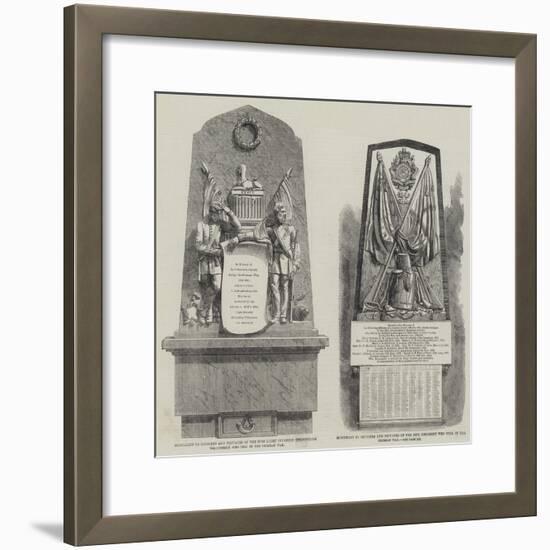 Crimean War Memorials-null-Framed Giclee Print