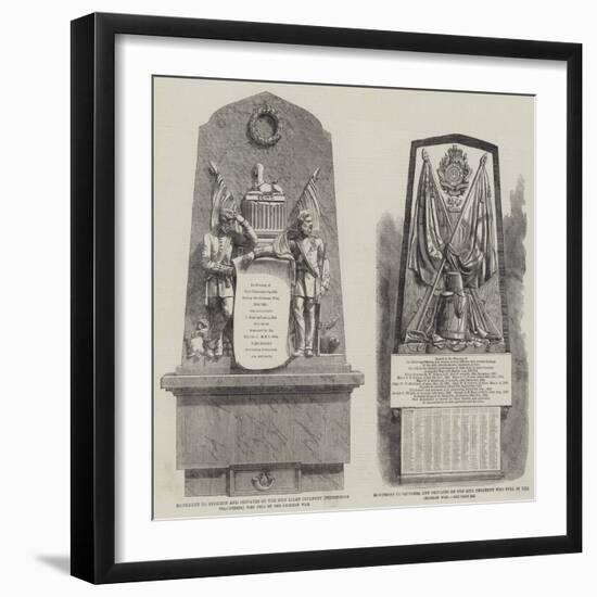 Crimean War Memorials-null-Framed Giclee Print