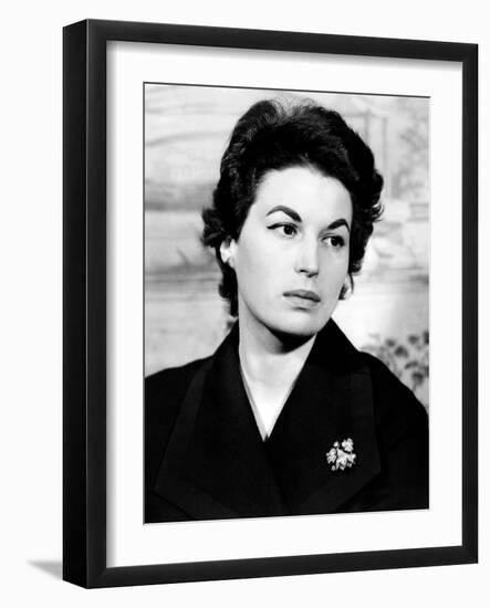 Crimen, (aka 'And Suddenly it's Murder!'), Silvana Mangano, 1960-null-Framed Photo