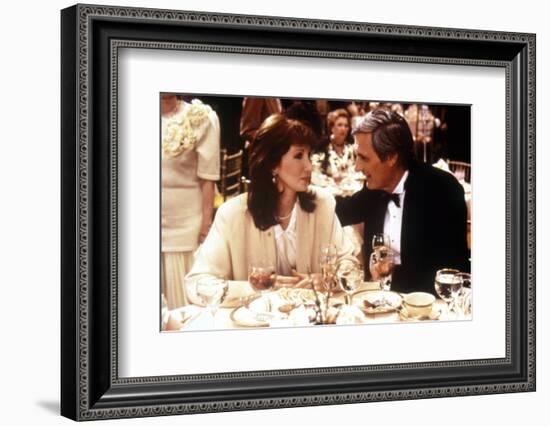 Crimes and delits CRIMES AND MISDEMEANORS, 1989 by WOODY ALLEN with Anjelica Huston and Alan Alda (-null-Framed Photo