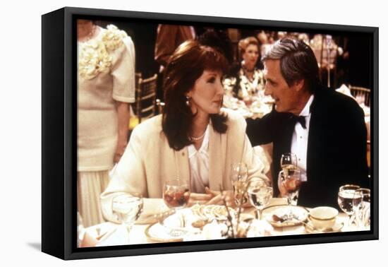 Crimes and delits CRIMES AND MISDEMEANORS, 1989 by WOODY ALLEN with Anjelica Huston and Alan Alda (-null-Framed Stretched Canvas