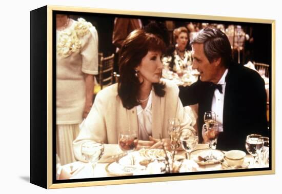 Crimes and delits CRIMES AND MISDEMEANORS, 1989 by WOODY ALLEN with Anjelica Huston and Alan Alda (-null-Framed Stretched Canvas