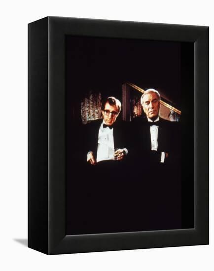 Crimes and delits CRIMES AND MISDEMEANORS, 1989 by WOODY ALLEN with Woody Allen and Martin Landau (-null-Framed Stretched Canvas