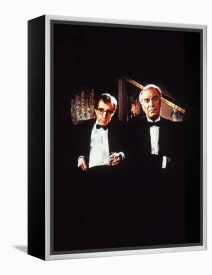 Crimes and delits CRIMES AND MISDEMEANORS, 1989 by WOODY ALLEN with Woody Allen and Martin Landau (-null-Framed Stretched Canvas