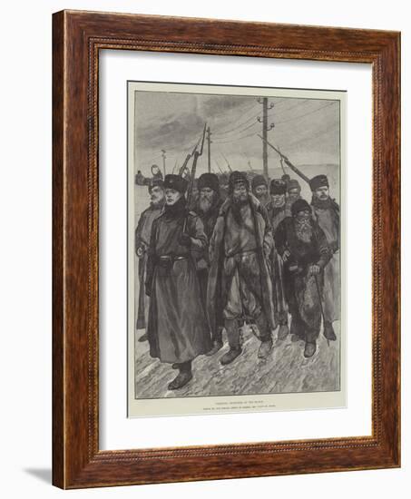 Criminal Prisoners on the March-Julius Mandes Price-Framed Giclee Print