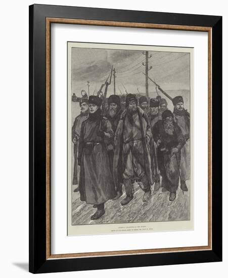 Criminal Prisoners on the March-Julius Mandes Price-Framed Giclee Print