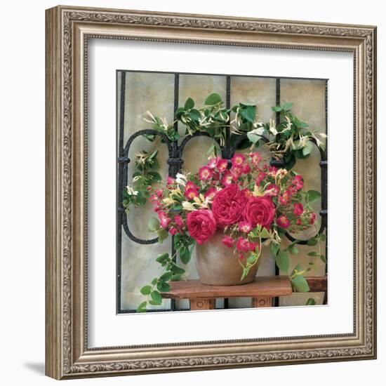 Crimson and Iron-null-Framed Art Print