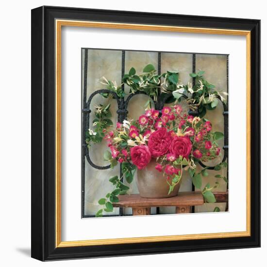 Crimson and Iron-null-Framed Art Print