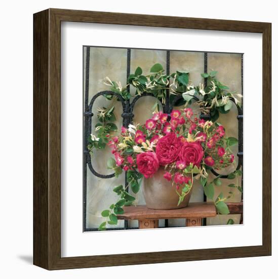 Crimson and Iron-null-Framed Art Print