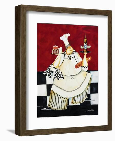 Crimson Chef II-Jennifer Garant-Framed Giclee Print