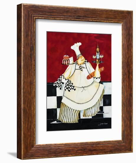 Crimson Chef II-Jennifer Garant-Framed Giclee Print