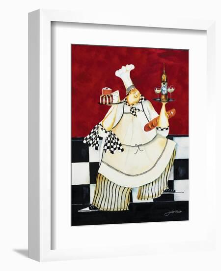 Crimson Chef II-Jennifer Garant-Framed Giclee Print