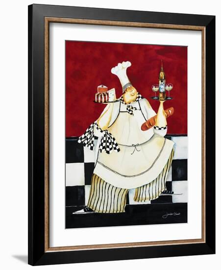 Crimson Chef II-Jennifer Garant-Framed Giclee Print