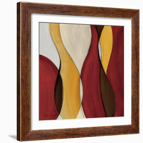 Crimson Coalescence I-Lanie Loreth-Framed Art Print