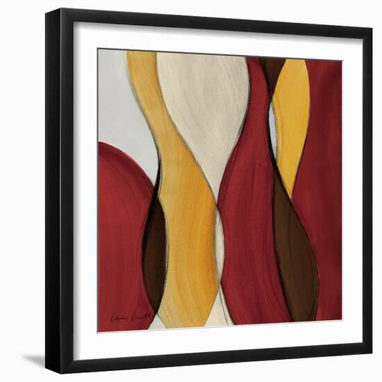 Crimson Coalescence I-Lanie Loreth-Framed Art Print