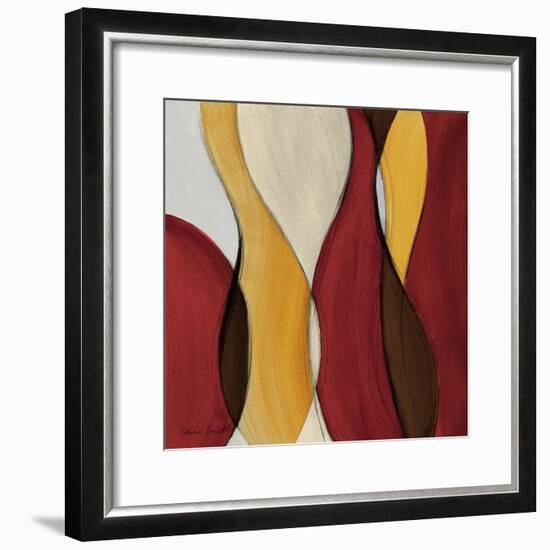 Crimson Coalescence I-Lanie Loreth-Framed Art Print