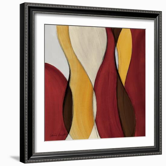 Crimson Coalescence I-Lanie Loreth-Framed Art Print