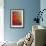 Crimson Evening Surf-Luann Ostergaard-Framed Giclee Print displayed on a wall