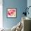Crimson Flower II-Sandra Jacobs-Framed Giclee Print displayed on a wall