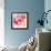 Crimson Flower II-Sandra Jacobs-Framed Giclee Print displayed on a wall