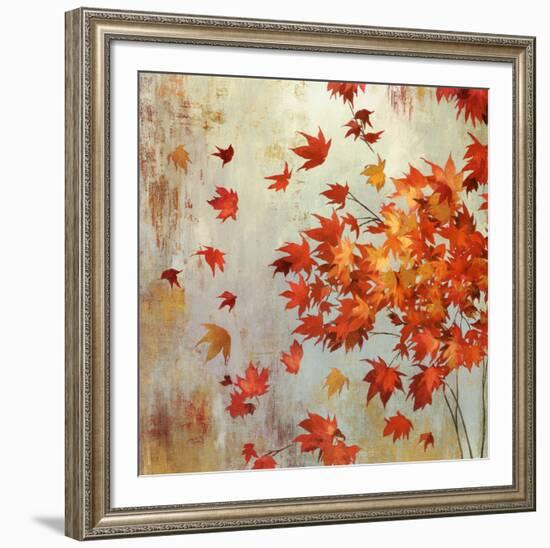 Crimson Foliage-Asia Jensen-Framed Art Print