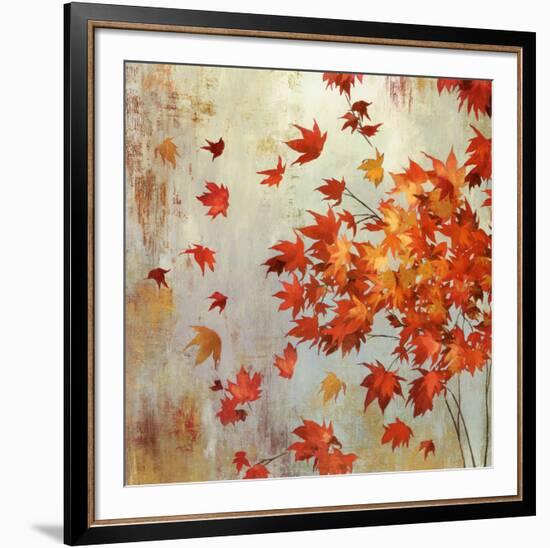 Crimson Foliage-Asia Jensen-Framed Art Print