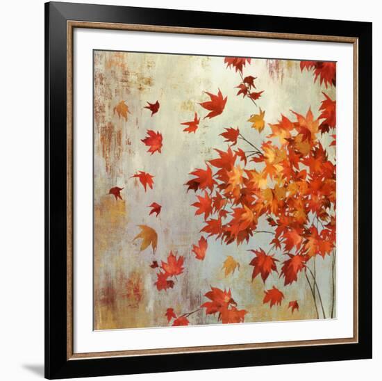 Crimson Foliage-Asia Jensen-Framed Art Print