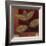 Crimson Leaf Study II-Ursula Salemink-Roos-Framed Giclee Print