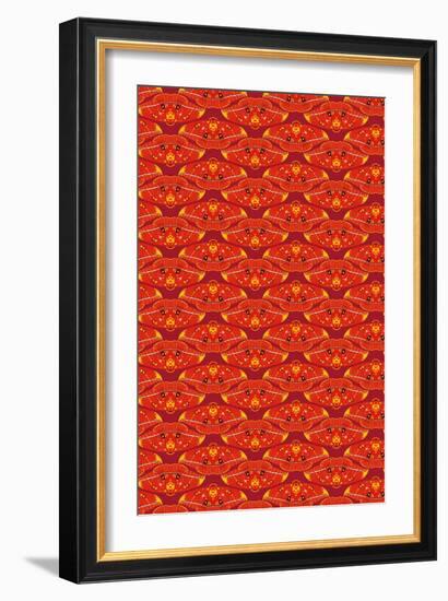 Crimson Patch-Belen Mena-Framed Giclee Print