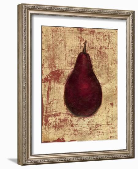 Crimson Pear-Norman Wyatt Jr.-Framed Art Print