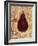 Crimson Pear-Norman Wyatt Jr.-Framed Art Print