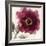 Crimson Peony I-Asia Jensen-Framed Art Print