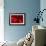 Crimson Petals I-Rita Crane-Framed Photographic Print displayed on a wall