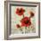 Crimson Poppies II-Tim O'toole-Framed Giclee Print