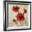 Crimson Poppies II-Tim O'toole-Framed Giclee Print