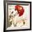 Crimson Poppy 1-Marysia-Framed Giclee Print