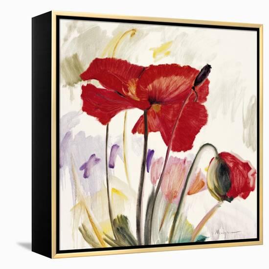 Crimson Poppy 2-Marysia-Framed Premier Image Canvas