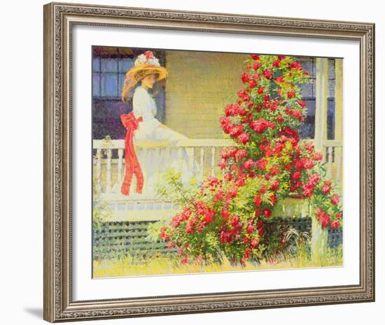 Crimson Rambler-Philip Leslie Hale-Framed Giclee Print