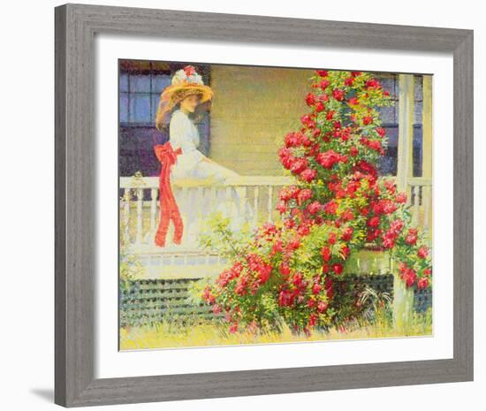 Crimson Rambler-Philip Leslie Hale-Framed Giclee Print