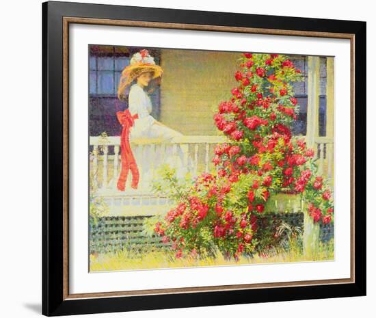 Crimson Rambler-Philip Leslie Hale-Framed Giclee Print