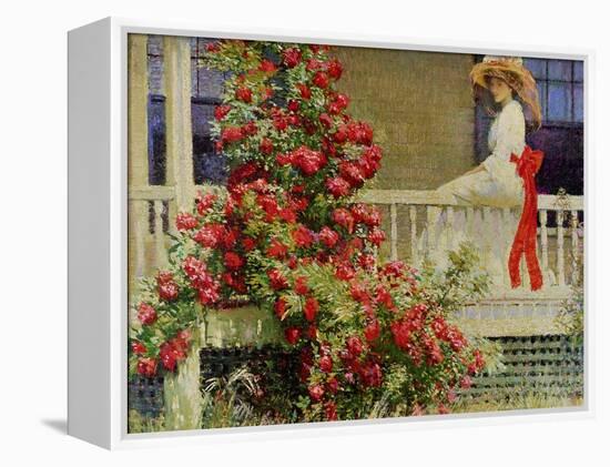 Crimson Rambler-Philip Leslie Hale-Framed Premier Image Canvas