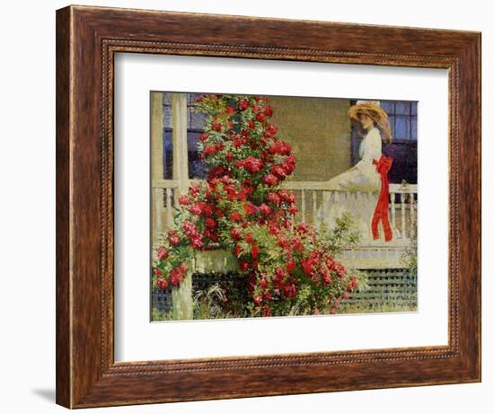 Crimson Rambler-Philip Leslie Hale-Framed Giclee Print