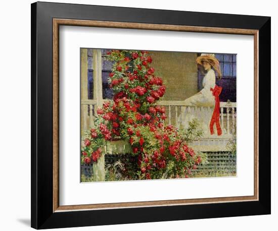 Crimson Rambler-Philip Leslie Hale-Framed Giclee Print