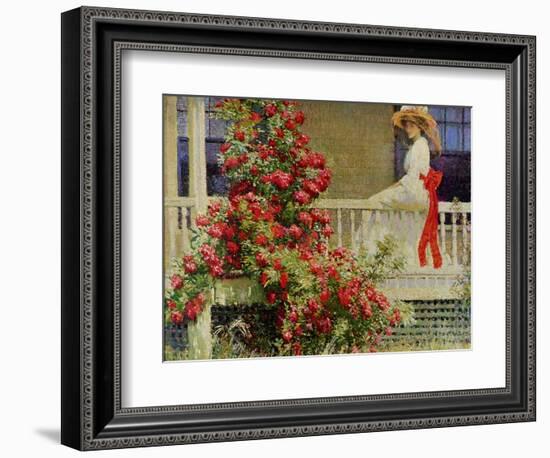 Crimson Rambler-Philip Leslie Hale-Framed Giclee Print