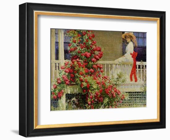 Crimson Rambler-Philip Leslie Hale-Framed Giclee Print